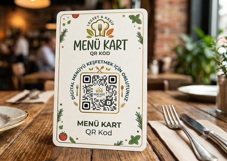 QR Menü Örneği